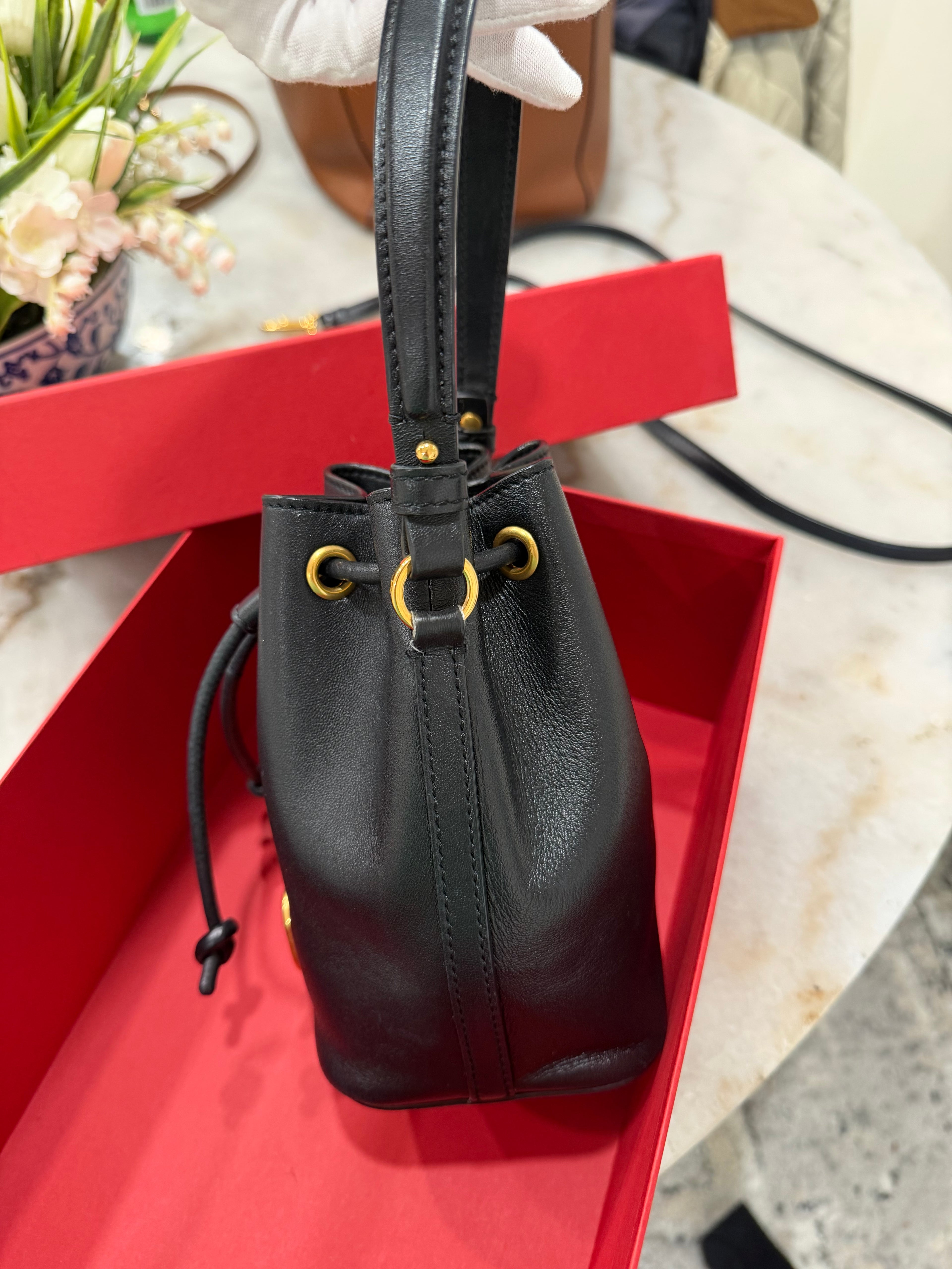 Valentino Vlogo mini bucket bag