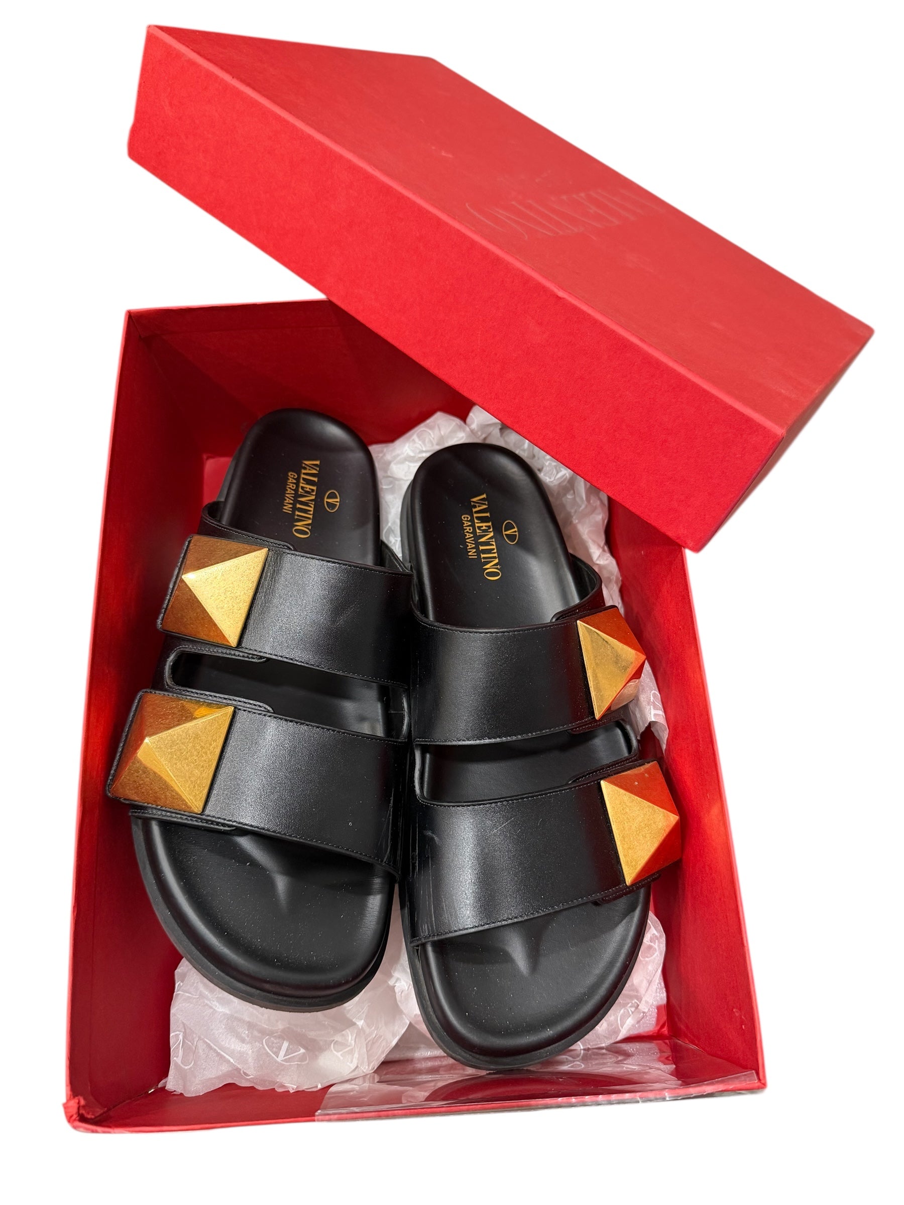 Valentino Garavani stud slides