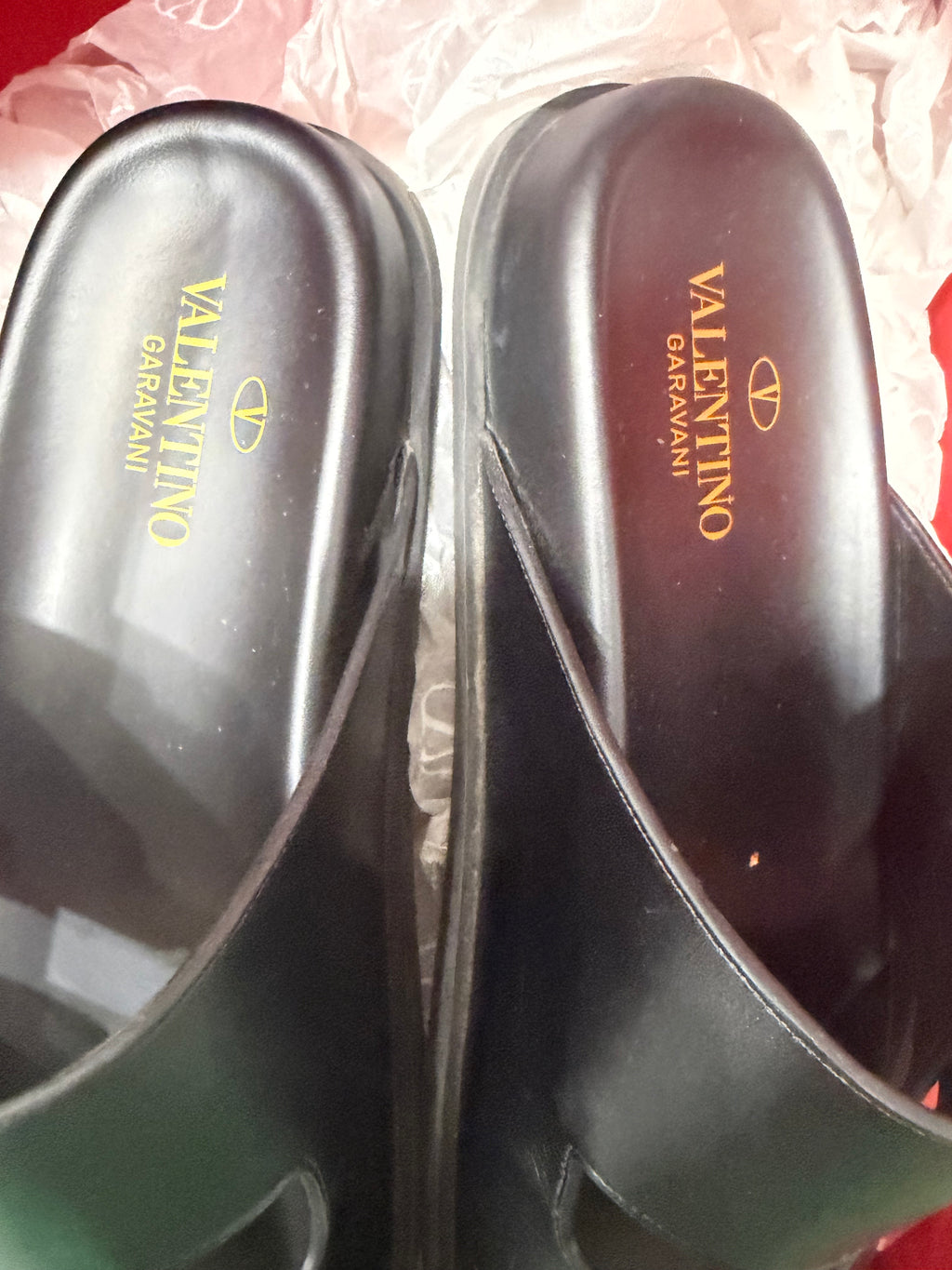 Valentino Garavani stud slides